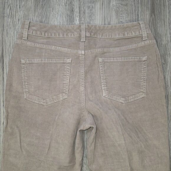 Retro Vibes Meet Cozy Comfort! St. John's Bay Corduroy Pants Size 6 Petite - Picture 7 of 7